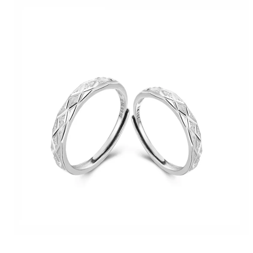 GLOIRE S999 Fine Silver Rings Unisex