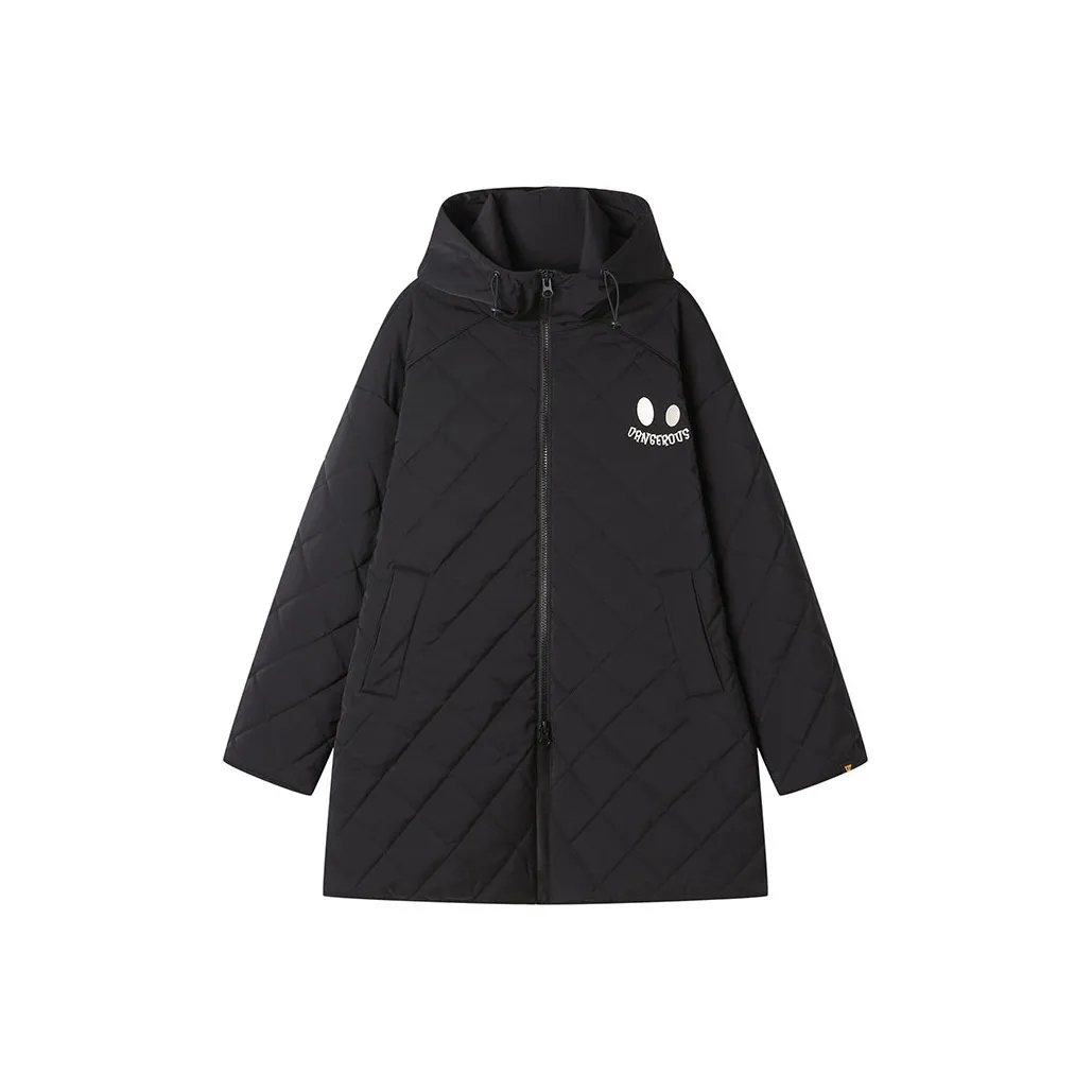 DANGEROUSPEOPLE Puffer Jacket Unisex Black