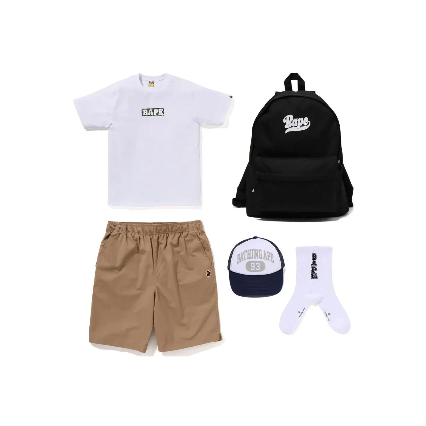 Bape Summer Pack Logo Tee SS23