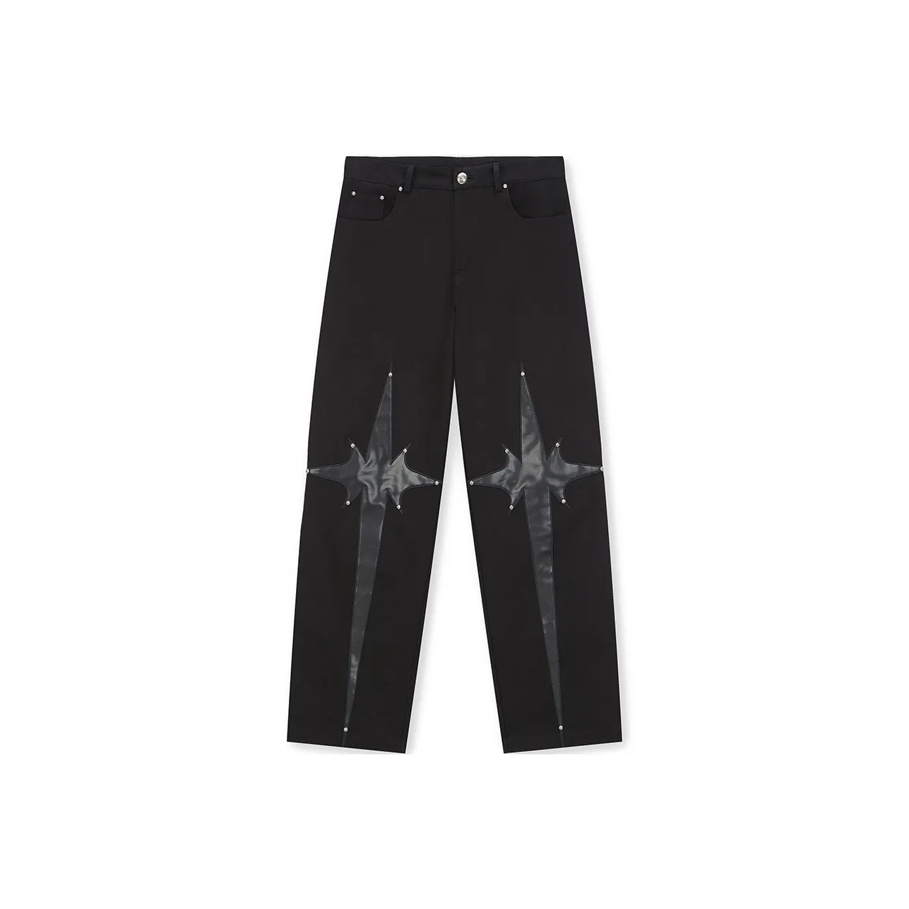 DICETINY Черные Унисекс Джинсы