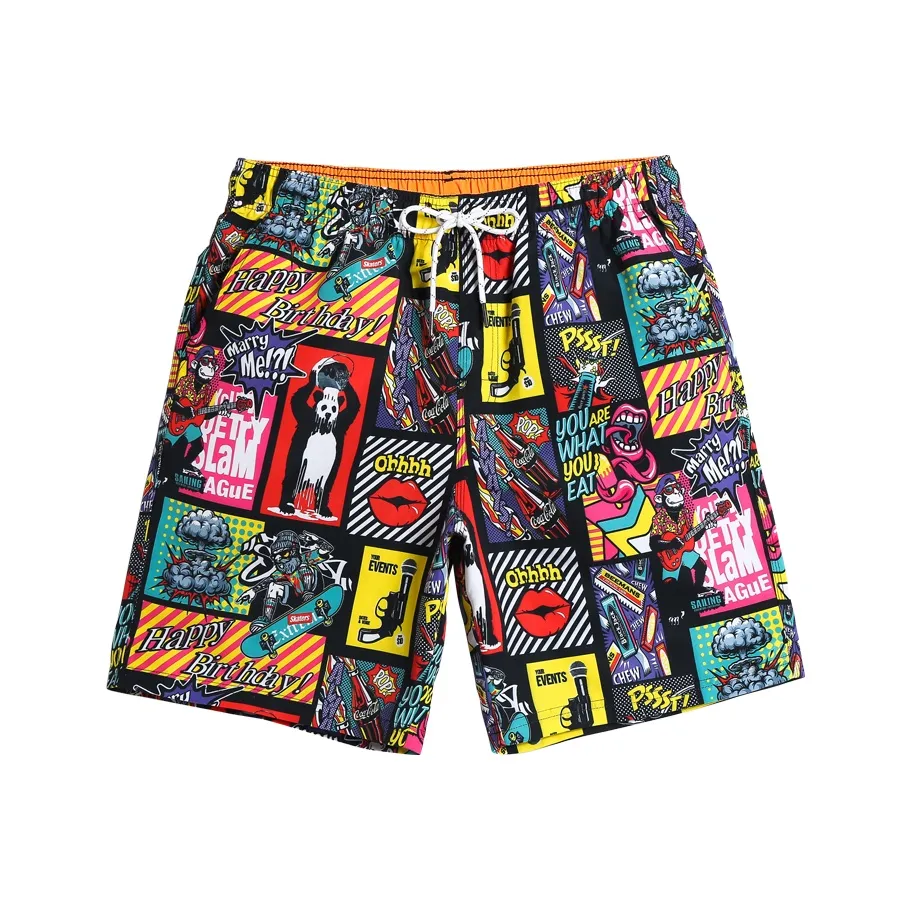 GAILANG Beach Shorts Men's Multicolor
