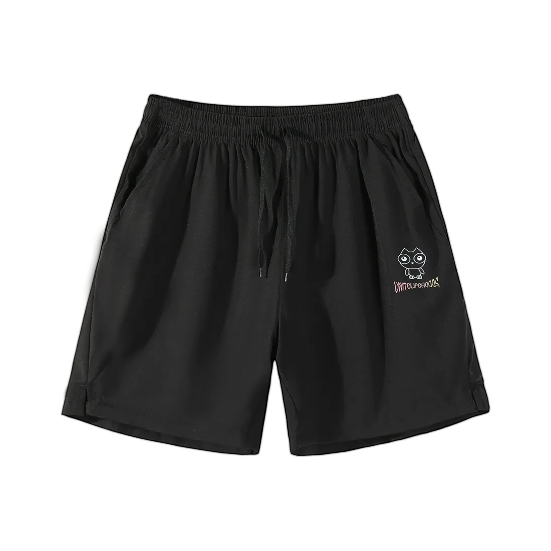 Jean Bleu Délavé Destroy Plus Size Casual 4.5-Inch shorts Unisex