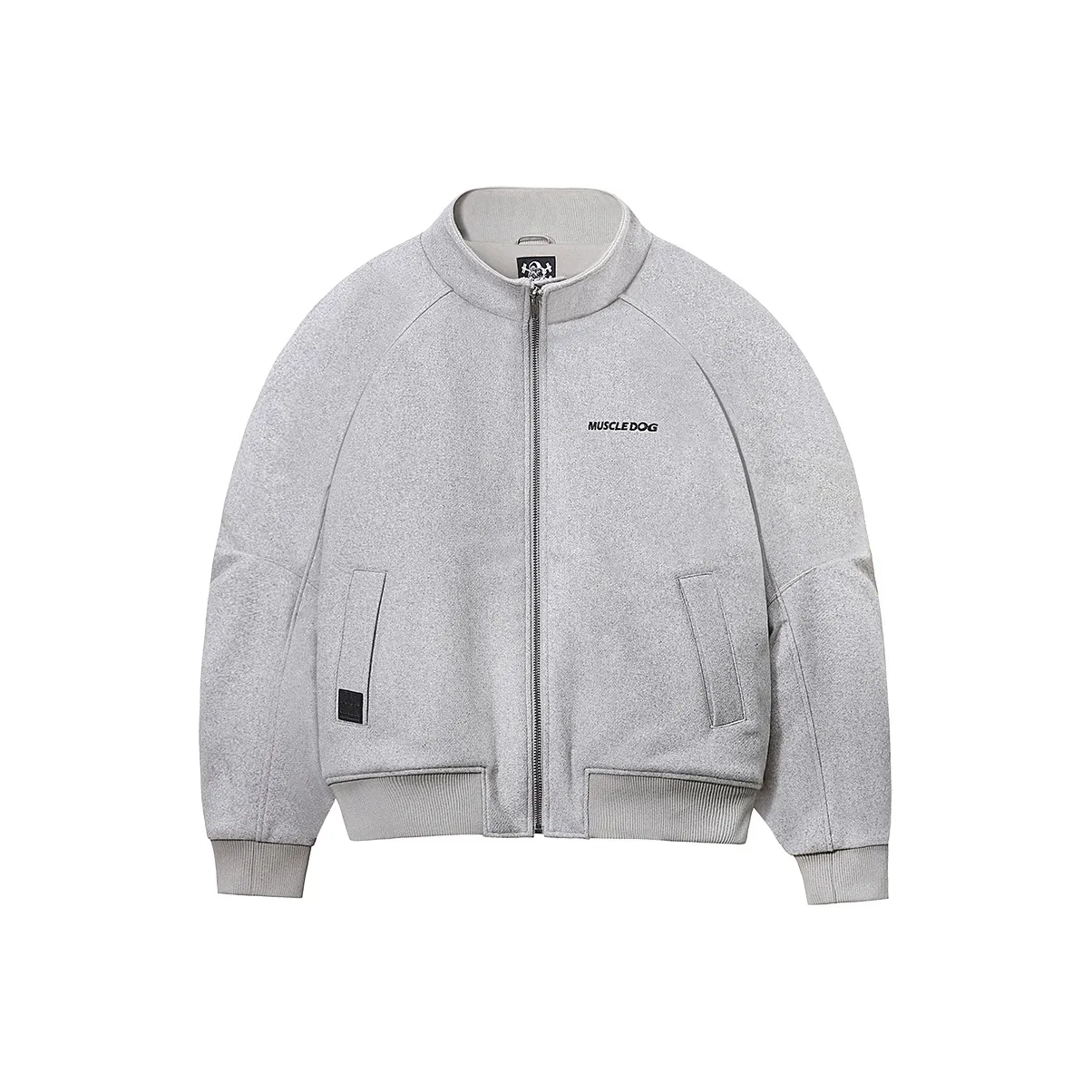Muscle Dog Puffer Jacket Men's Heather Gray