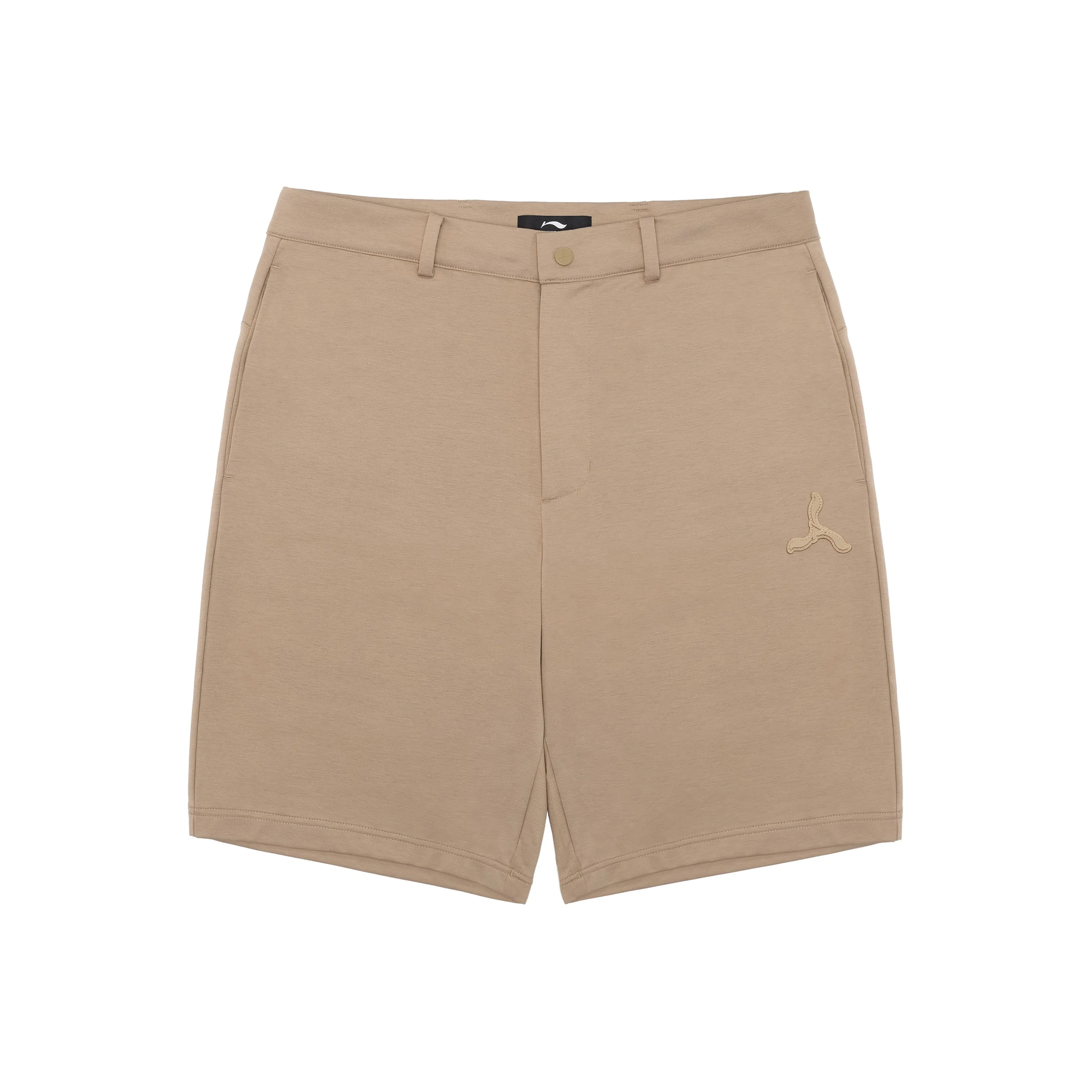 LI NING 1990 Commuter Series Повседневные шорты Мужские CAMEL Khaki