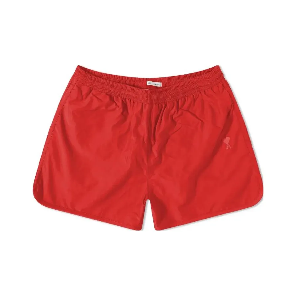 AMIPARIS Ami De Coeur Logo Embroidered Swim Shorts