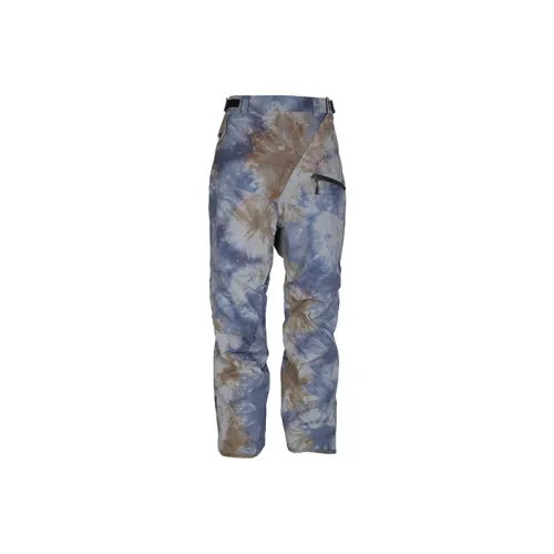 YAKKY PANG Tie Dye Унисекс Лыжные Брюки