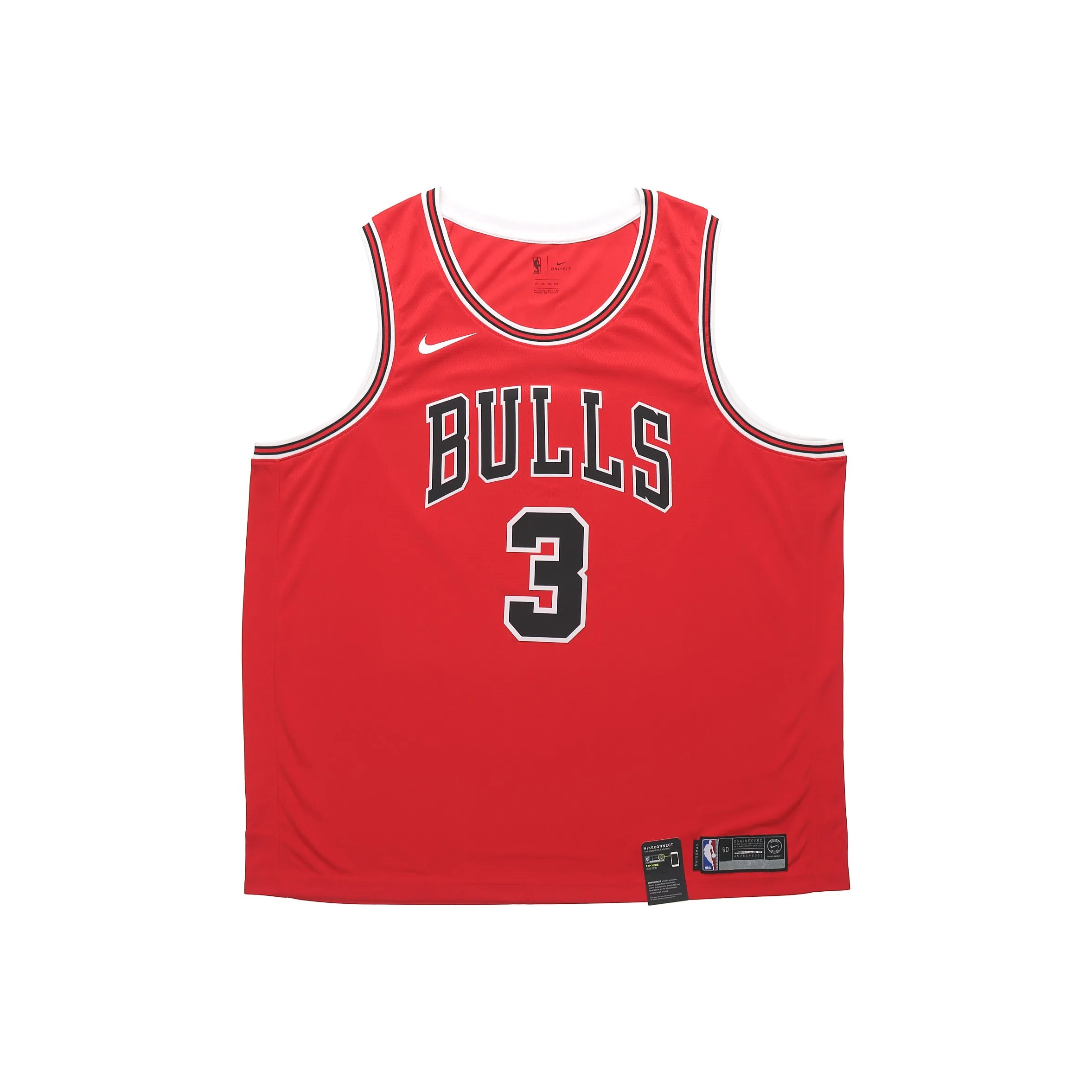 Nike NBA Красный Мужская баскетбольная футболка