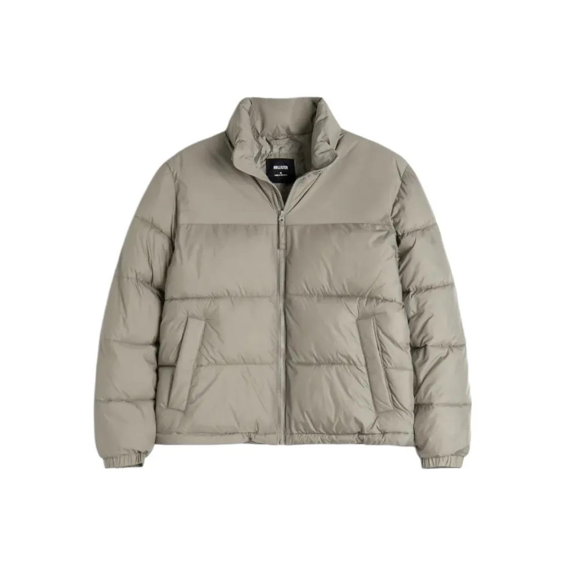 Hollister Puffer Jacket Men's Moon Gray