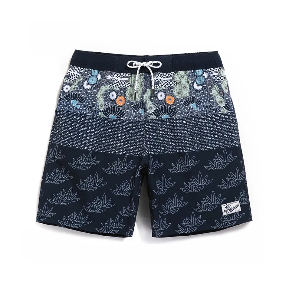 GAILANG Beach Shorts Men Navy Blue