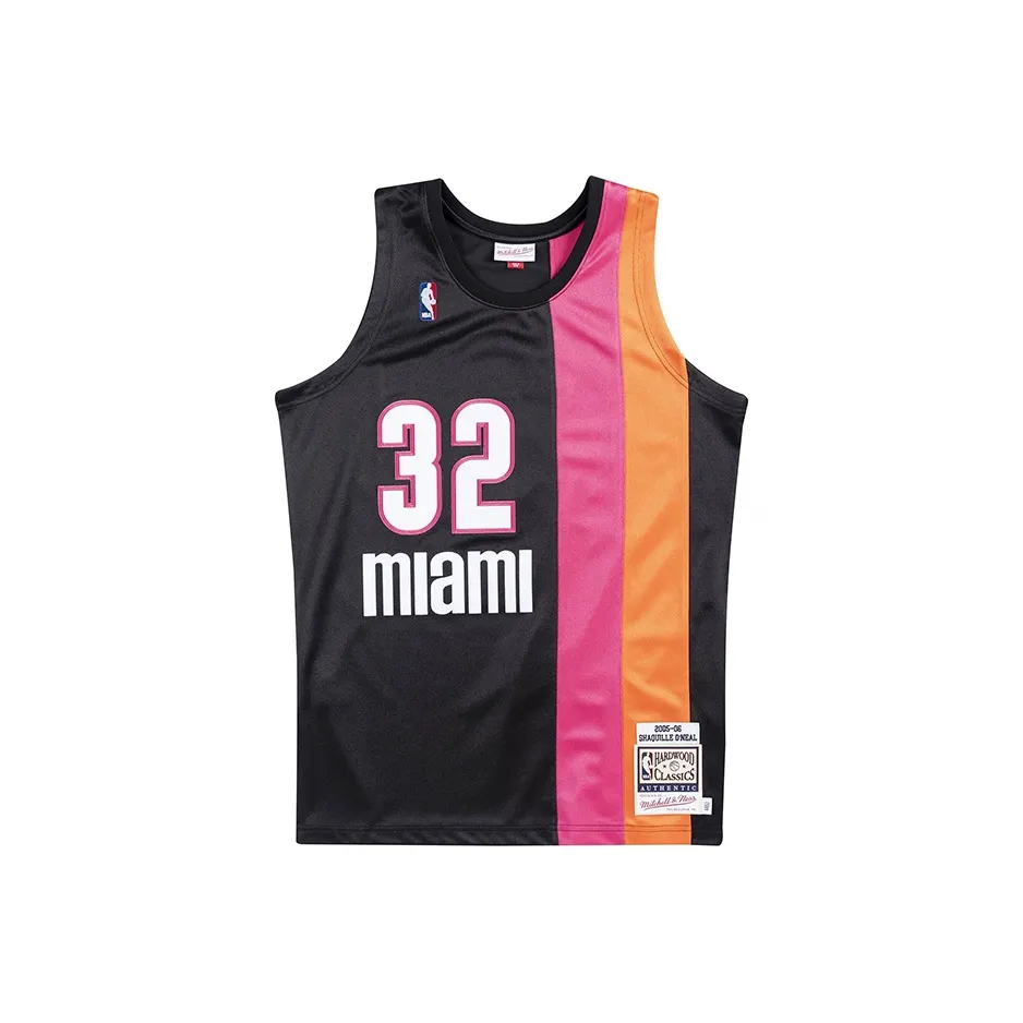 Mitchell & Ness 'NBA Miami Heat 2005 06 Shaq O'Neal' Authentic Jersey