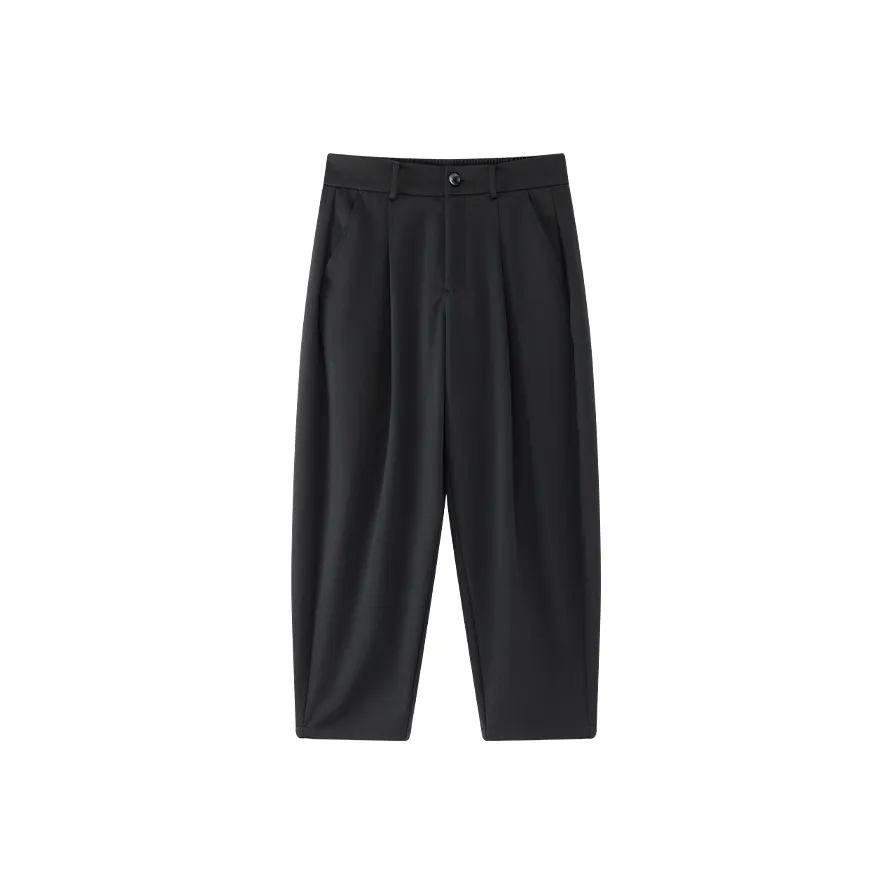 HERBEL Повседневные брюки Мужские Черные