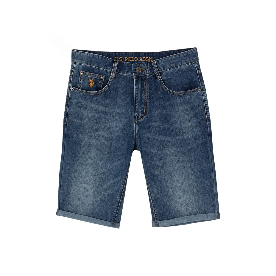 U.S. POLO ASSN. Джинсовые шорты Мужские Темно-синие