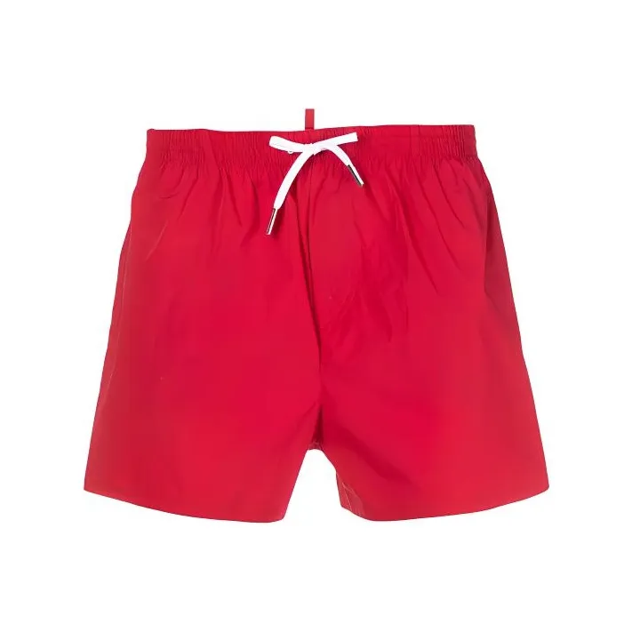 DSQUARED 2 SS22 Пляжные шорты Мужские Красные