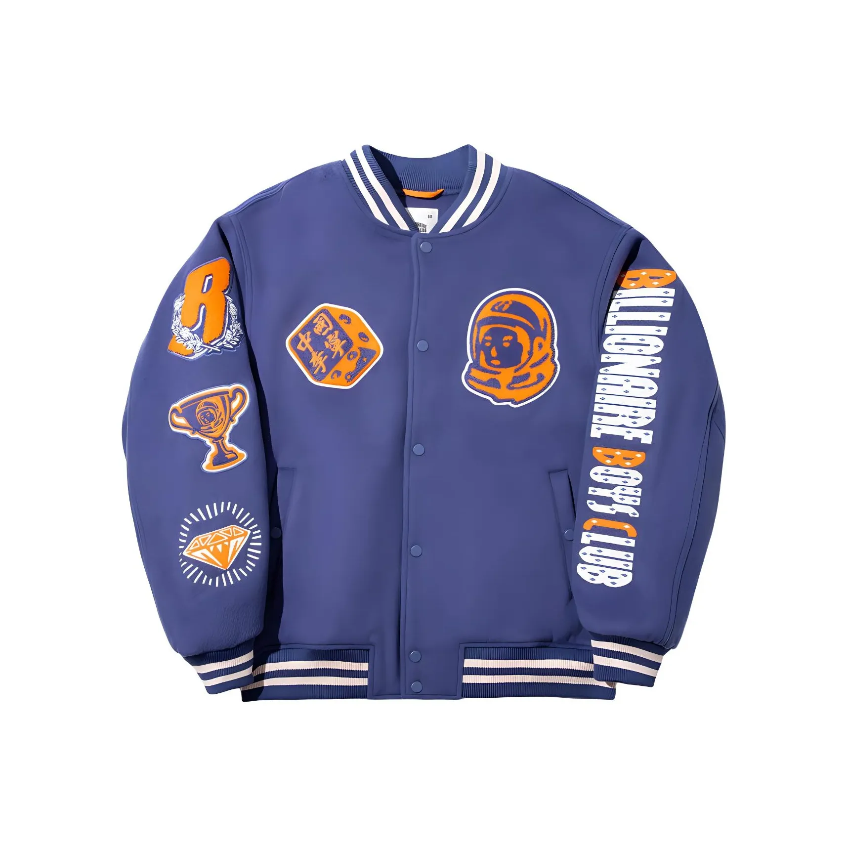 LINING Хлопковый пуховик Мужской Сумеречный Синий