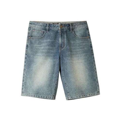 HLA Голубо-серый DENIM GRADIENT Свет 20 Мужские джинсовые шорты