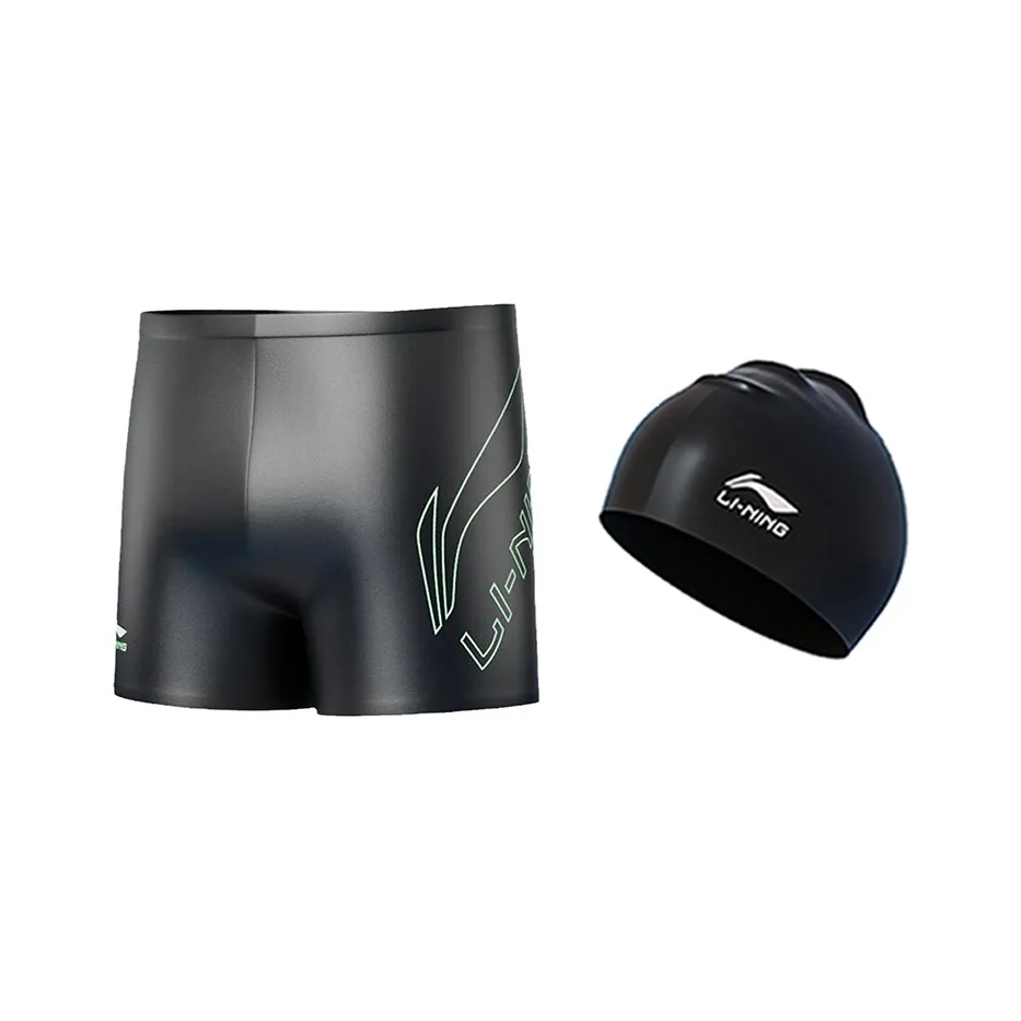 Лайнер Sports Life Collection Плавательные шорты Мужские Черный Зеленый Стиль Позиционирование