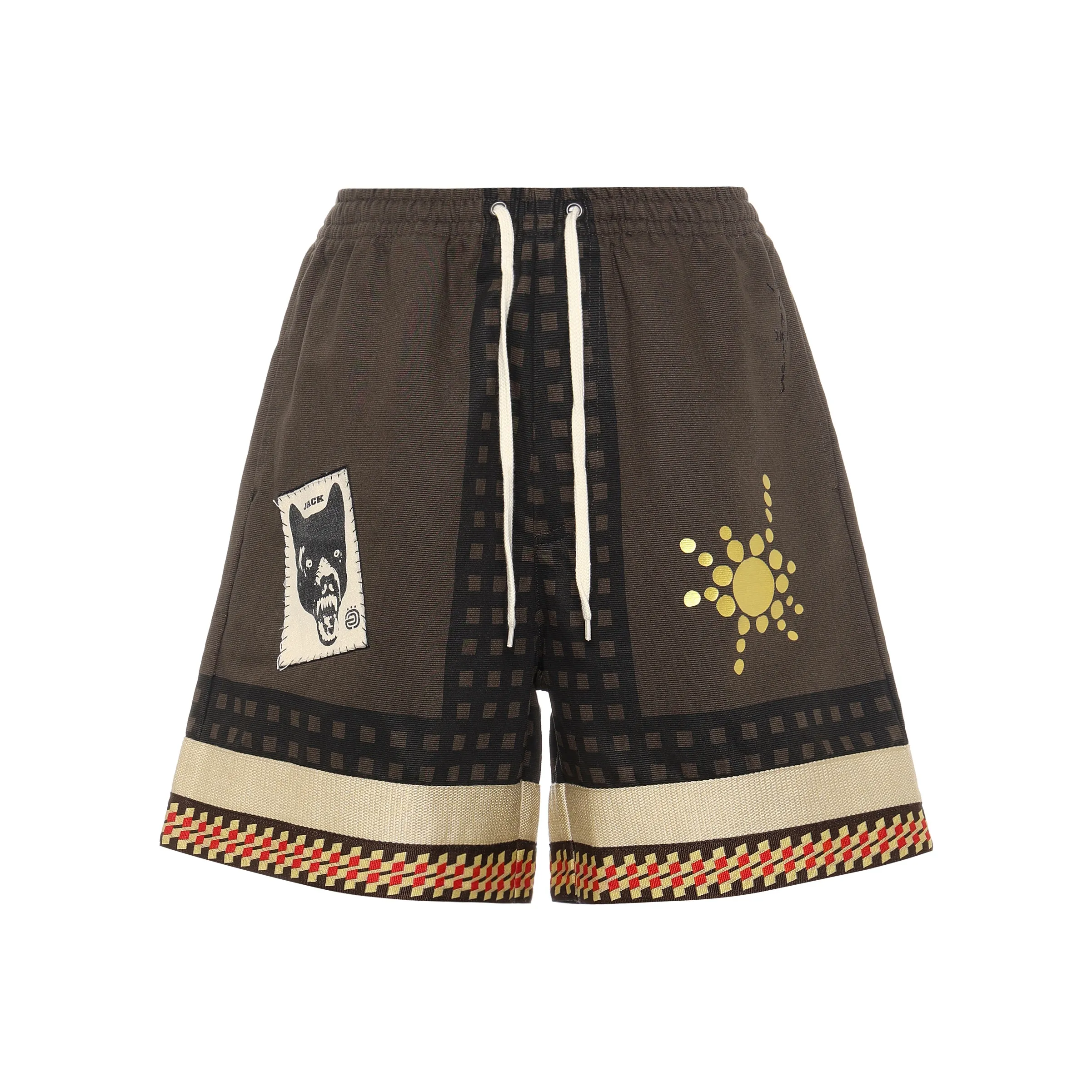 polo ralph lauren patch detail elasticated waist leggings item