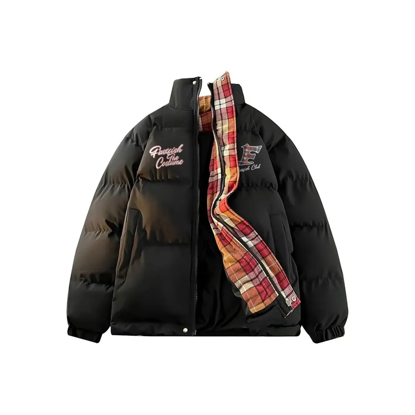 FASTFISH Puffer Jackets Unisex