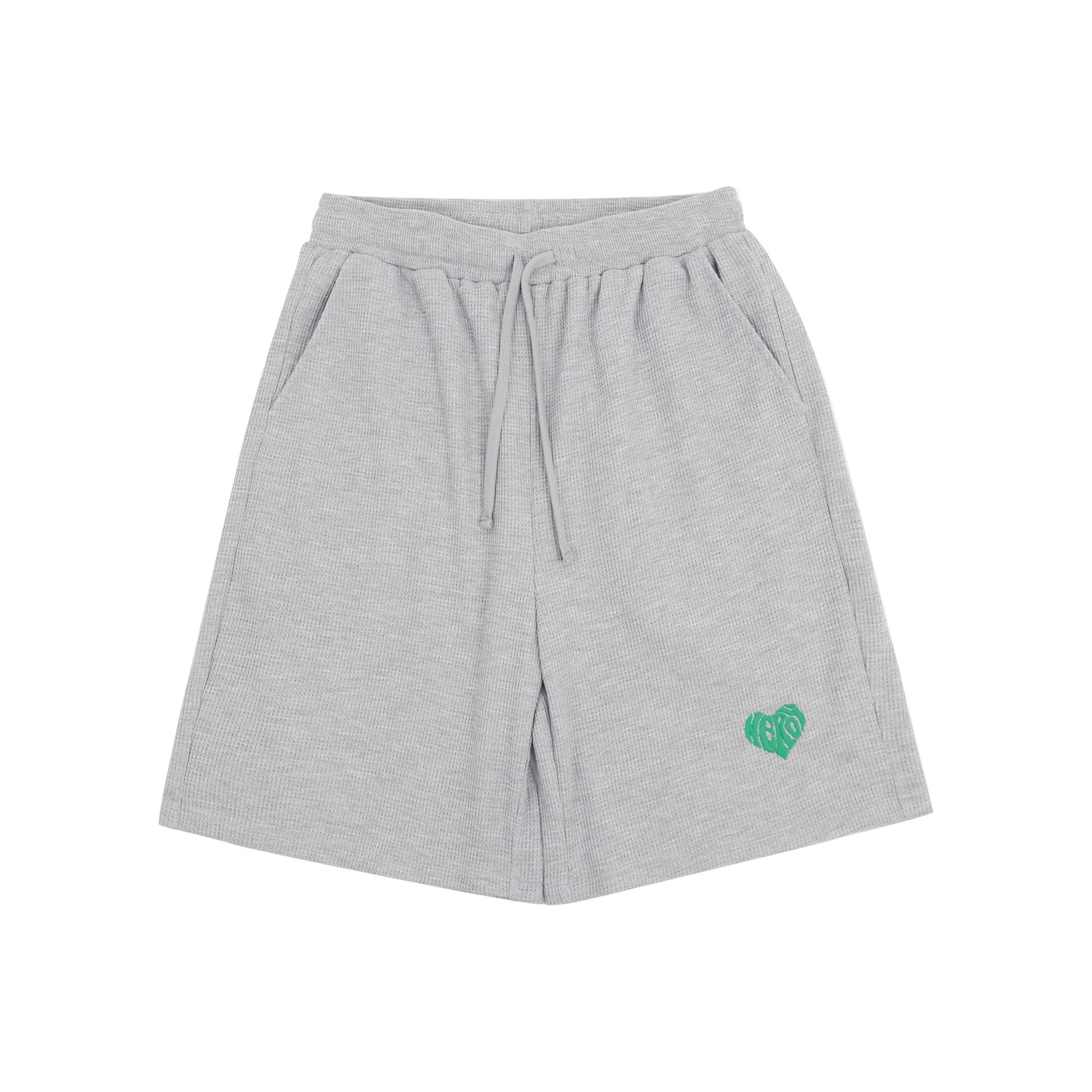 Nerdy SS24 Повседневные шорты Унисекс Фотиния Серый