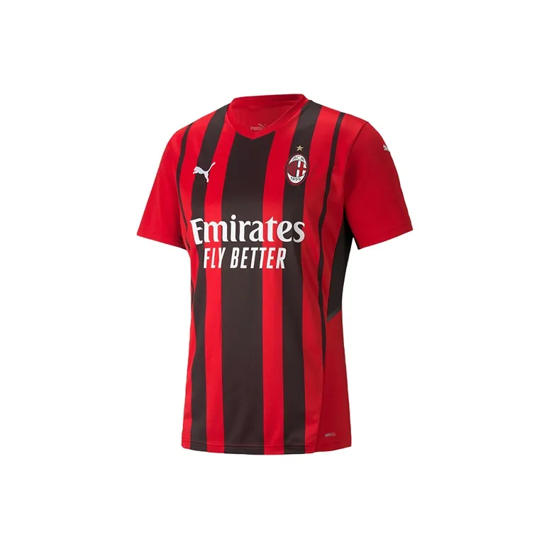 PUMA Soccer Jersey AC Beige Blue Unisex Red