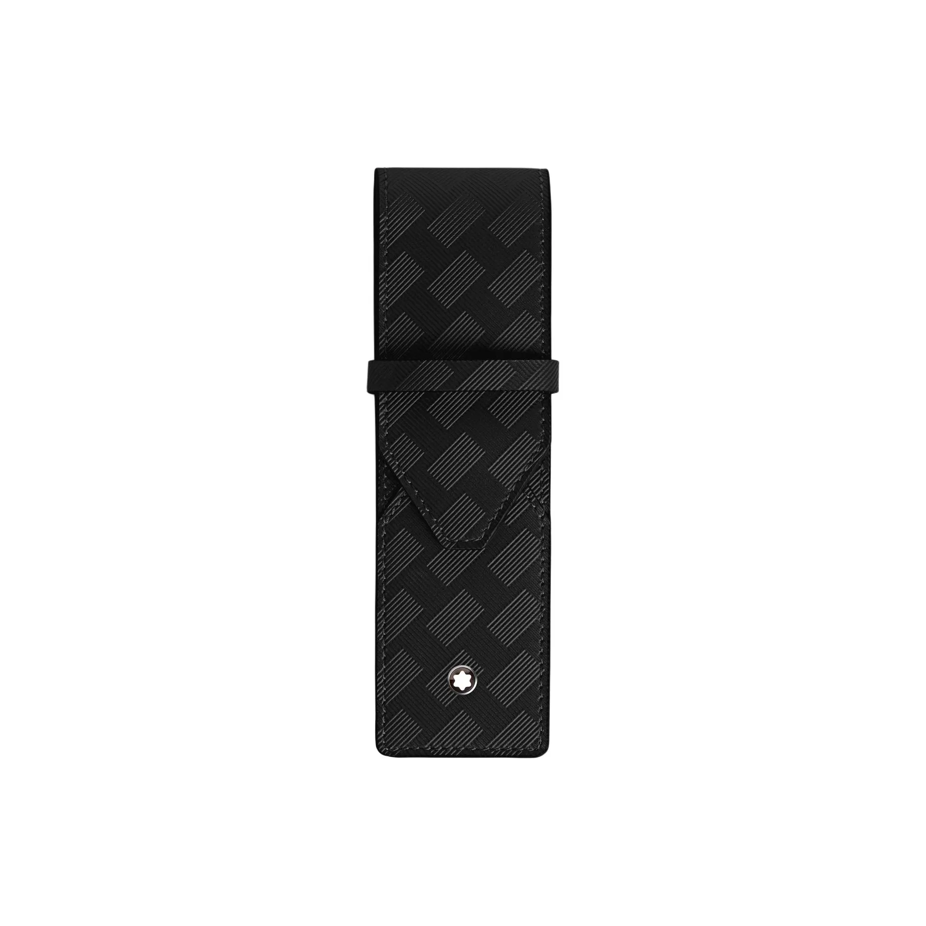 MONTBLANC Stylish 3,0 Кожа Ручка Сумочка для украшений Путешествие Сумка для хранения Унисекс Черный