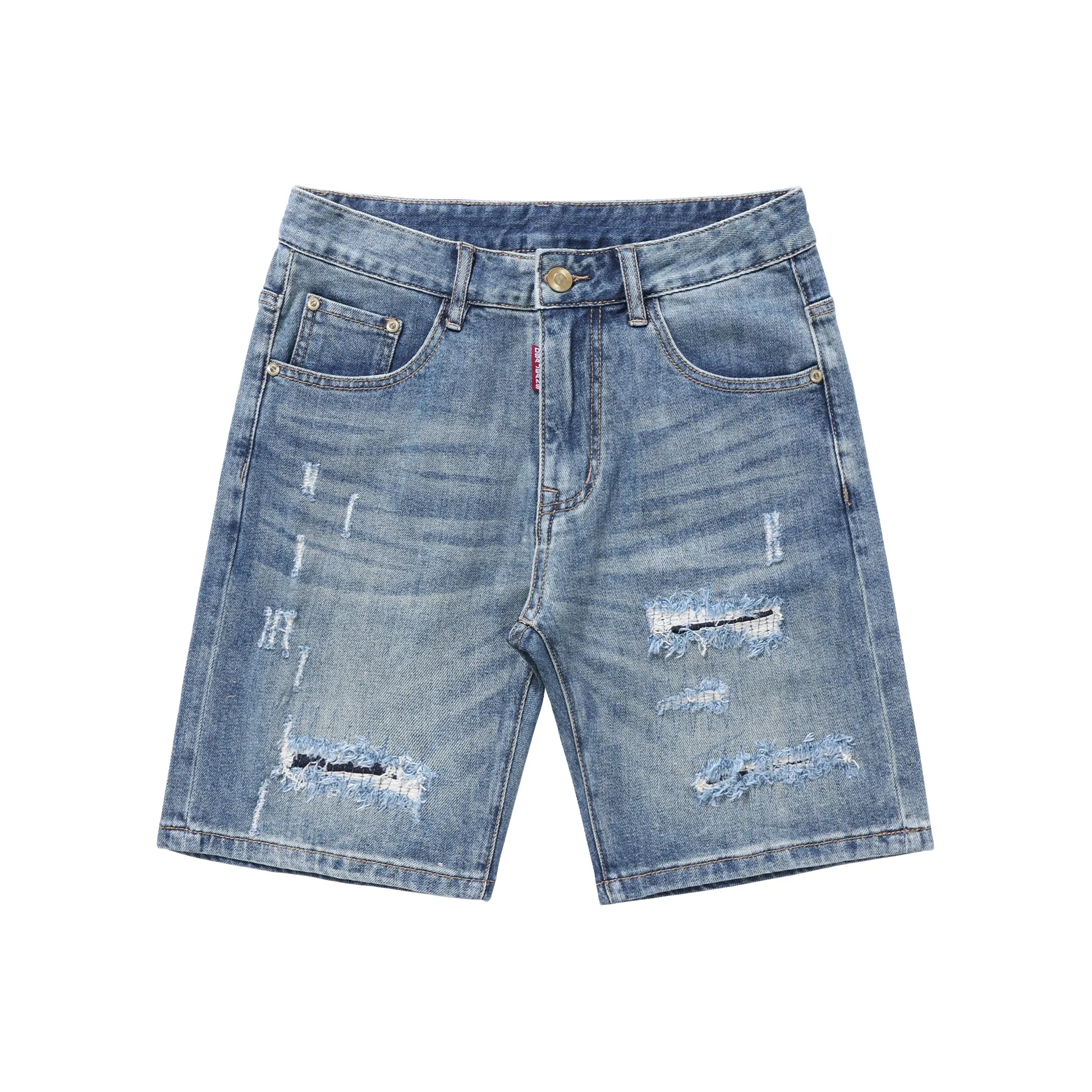 SANTASTIC Denim Shorts Men's Blue