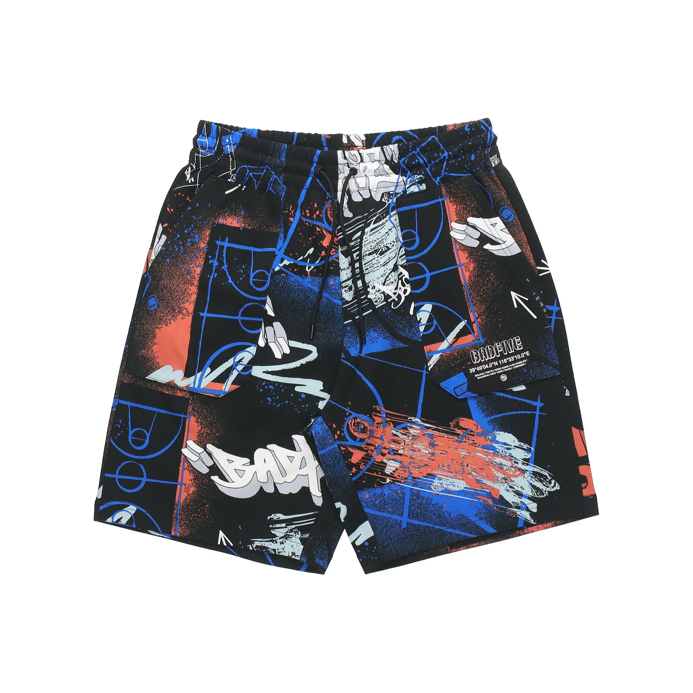 LINING Sports Shorts Men's Multicolor Camouflage