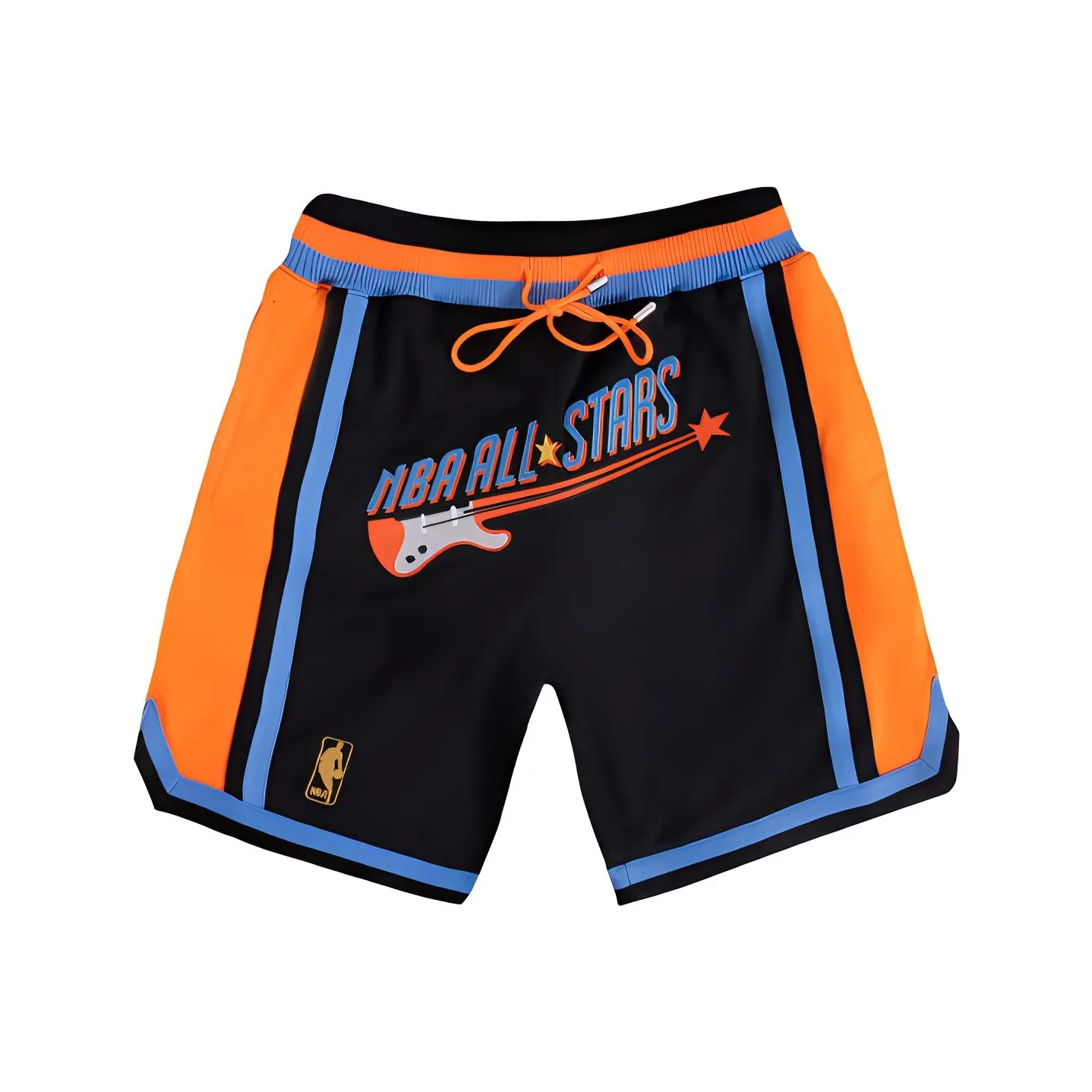 Just Don X Mitchell Ness Mitchell & Ness X JUST DON Basketball Shorts Unisex Orange Black