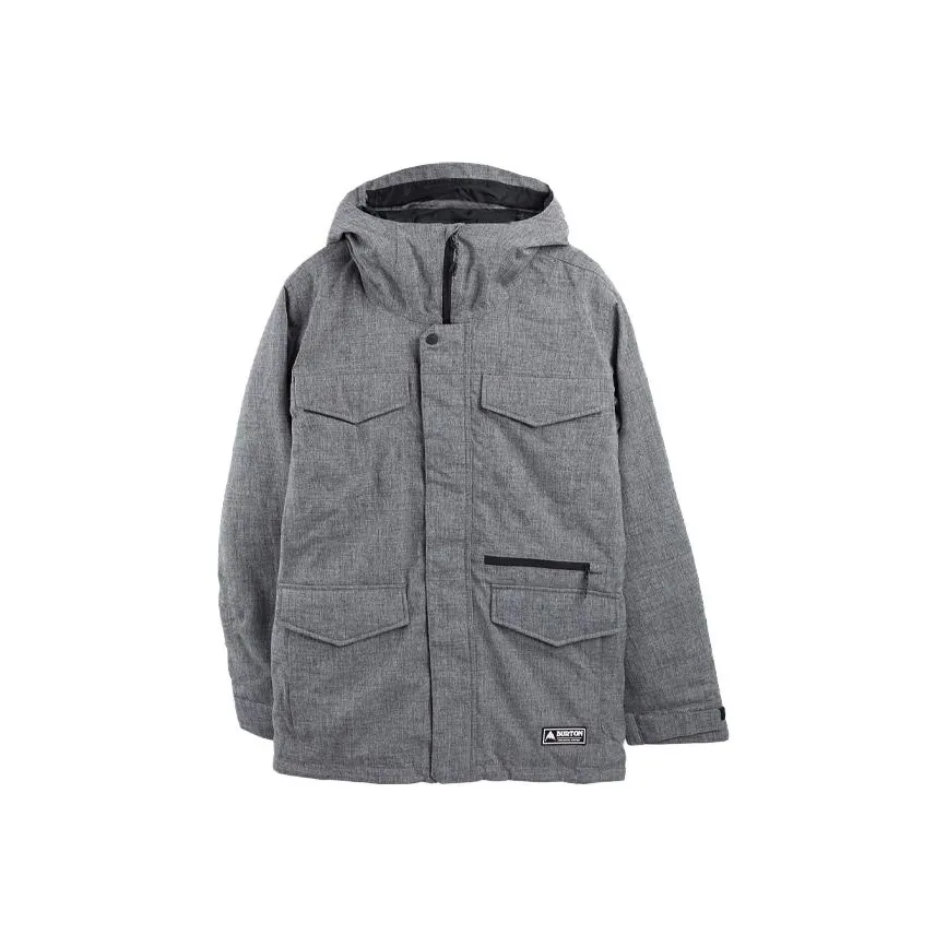 BURTON Серый Мужская Лыжная Куртка