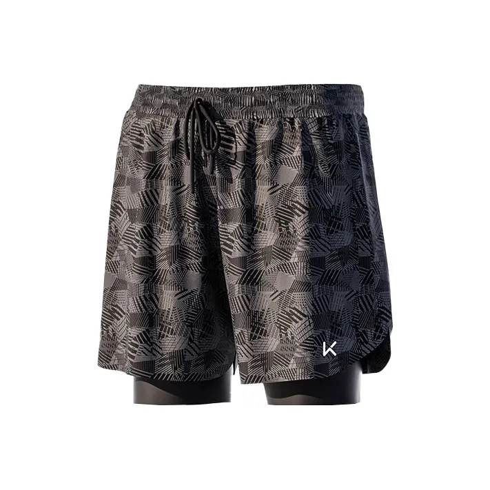 Keep Swimming Shorts Men's Black Print