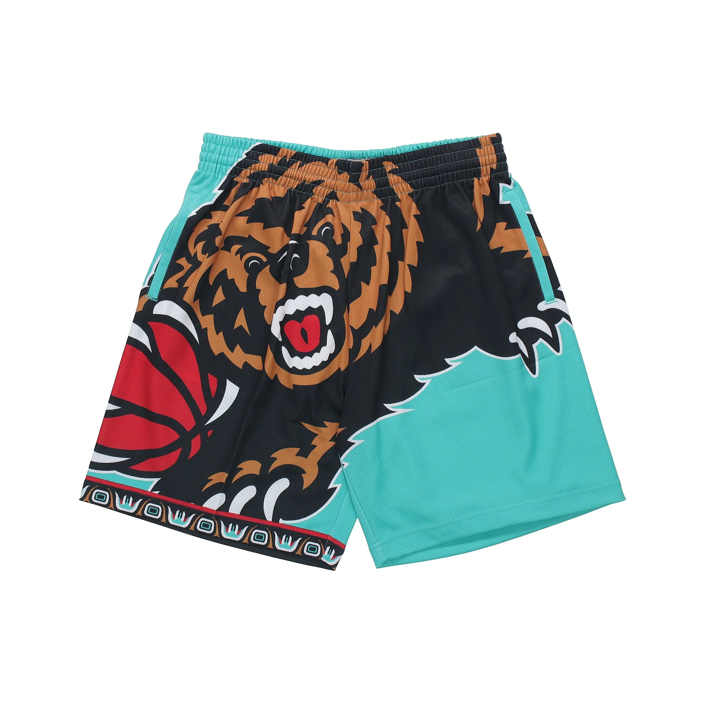Mitchell & Ness Basketball Shorts Men's Blue Green
