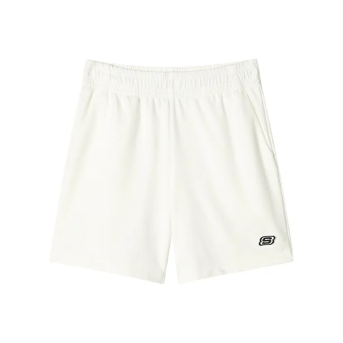 Skechers Casual Shorts Unisex Marshmallow White