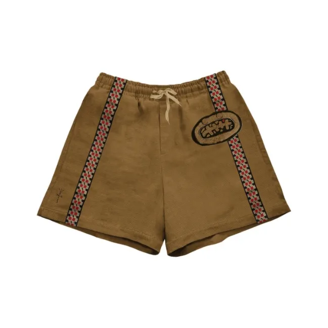Travis Scott Повседневные шорты Унисекс Коричневый