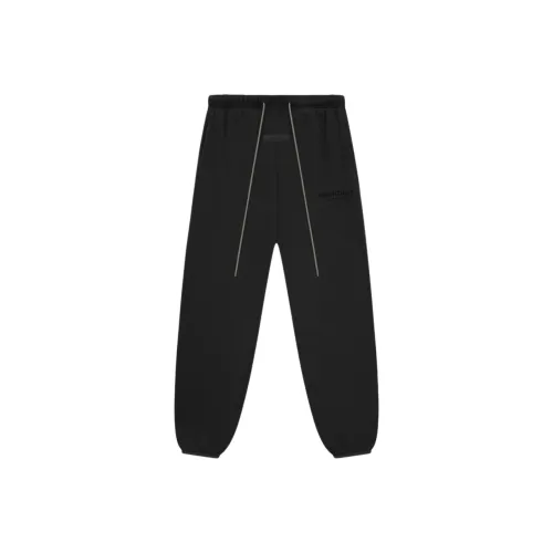 Fear of God Essentials 2024 Summer Collection Темно-деревянный черный/Черный Мужские Повседневные брюки