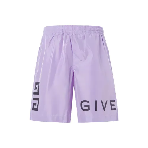 Givenchy Фиолетовые Мужские Повседневные Шорты