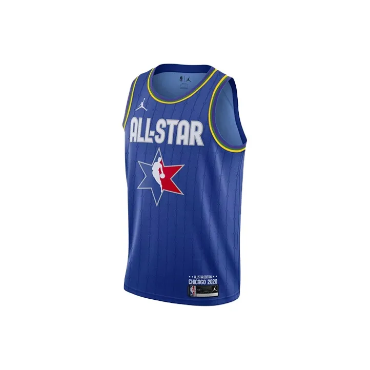 Jordan Баскетбольная Джерси Мужская Синяя