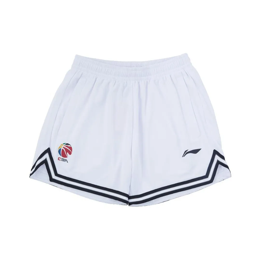 Лайнер CBA Collection Баскетбольные Шорты Мужские Белые