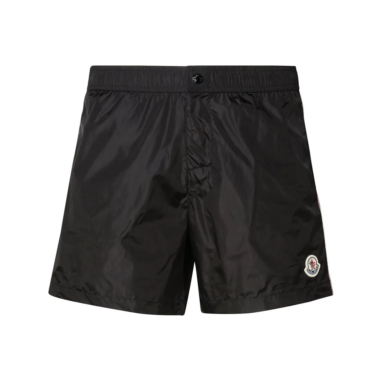 Moncler Logo Patch Swim waistband Shorts