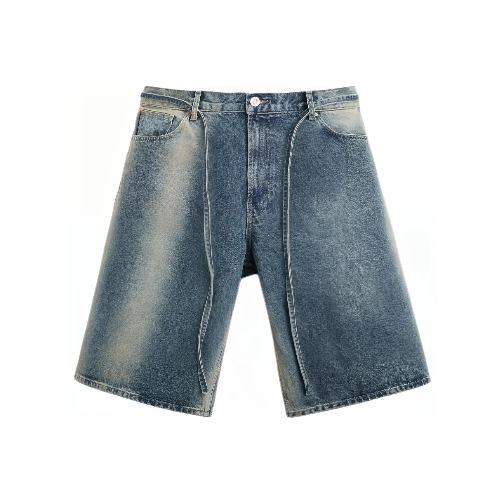 ZARA Denim Shorts Men's Blue