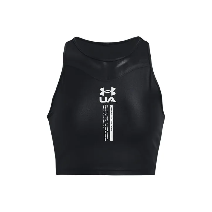 Under Armour Iso CHILL Черные Женские Майки