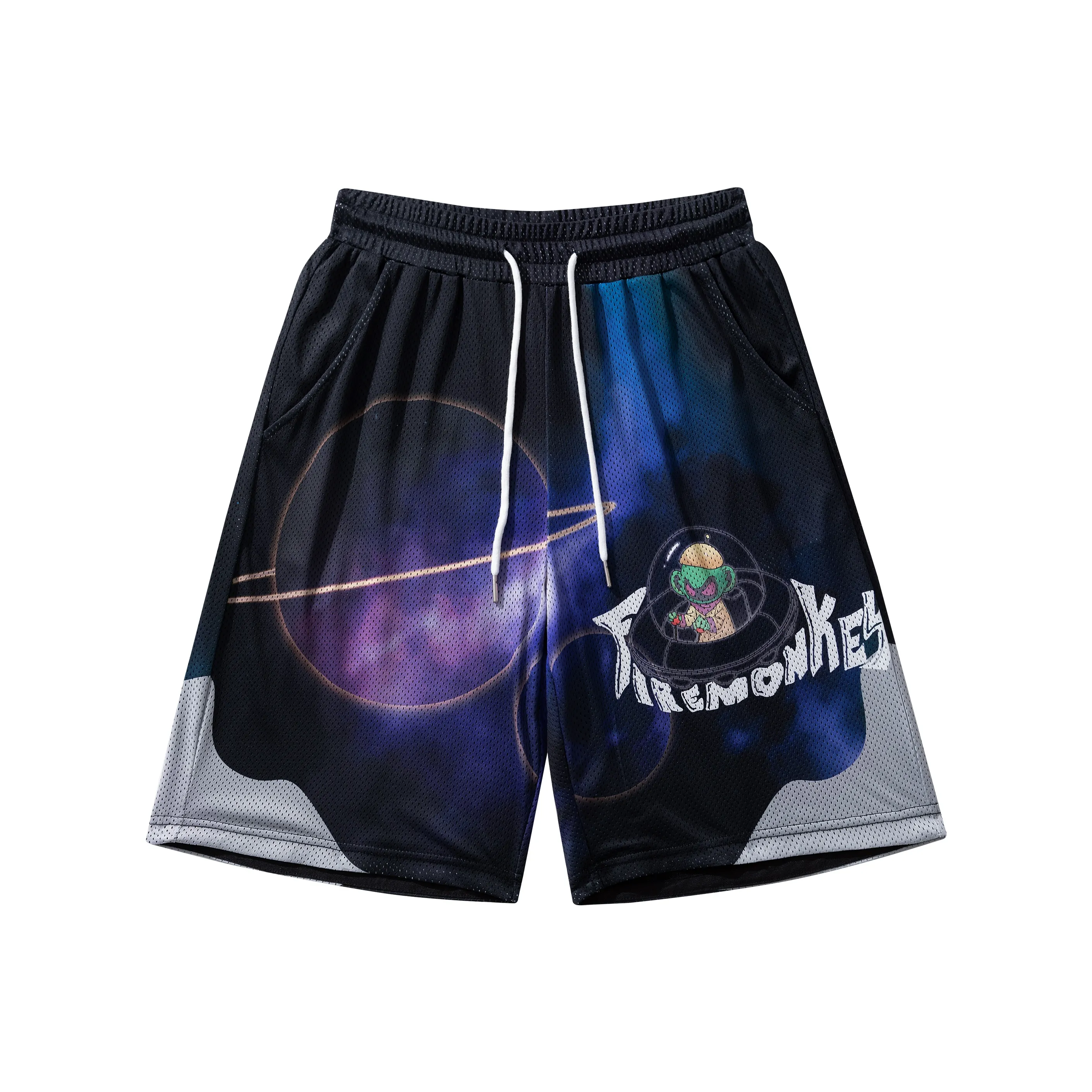 FireMonkey Basketball Shorts Unisex Black