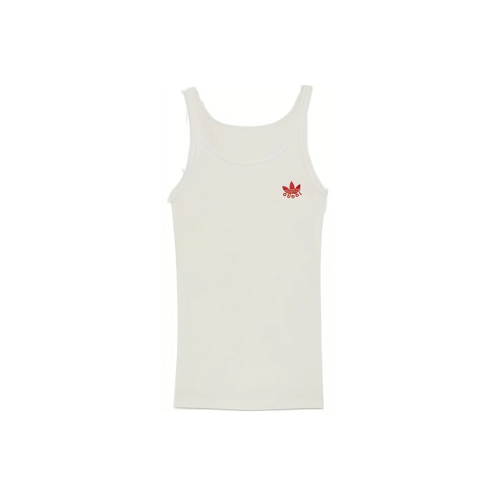 GUCCI X Adidas Cotton Tank Top White