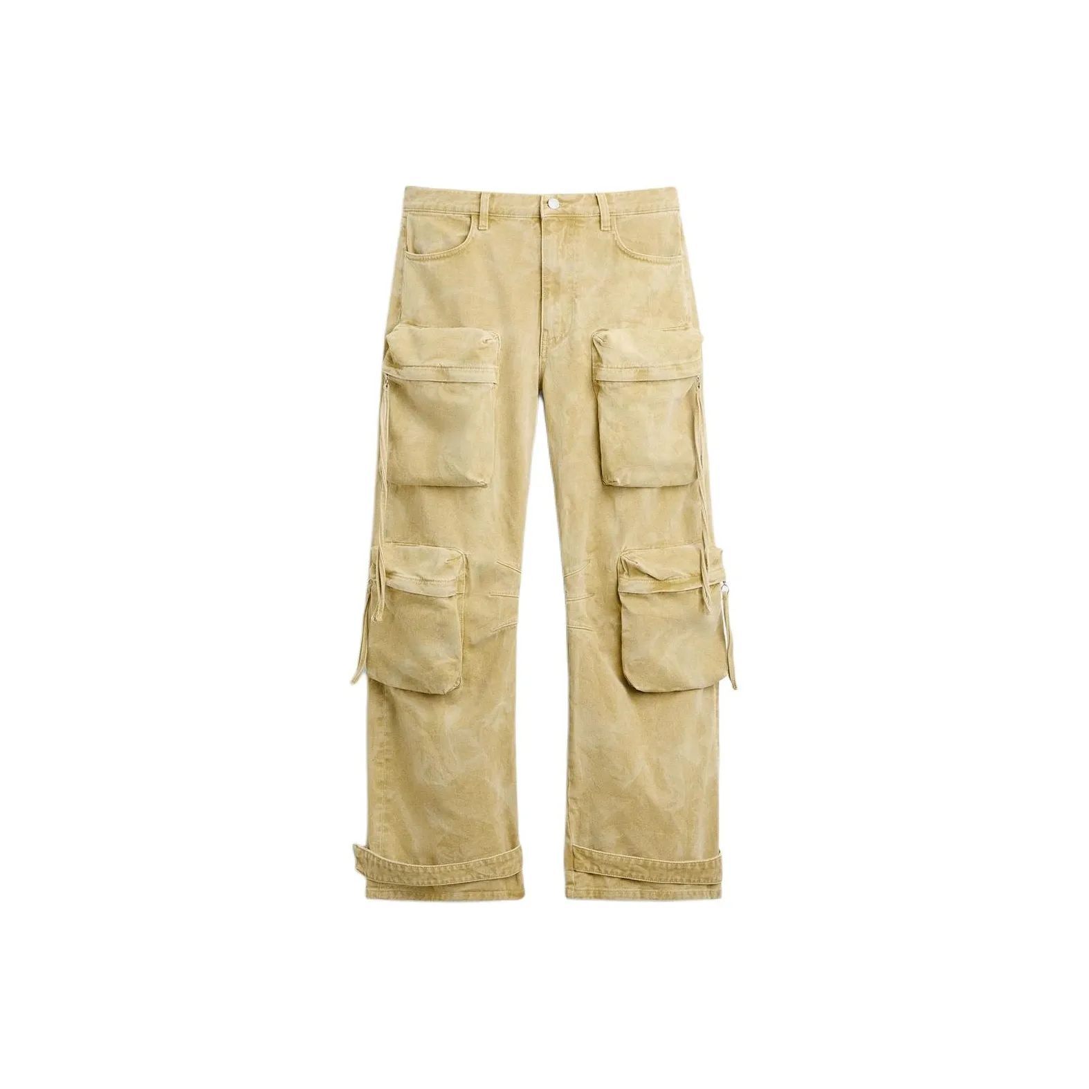 ZARA Casual Pants Men's Mustard
