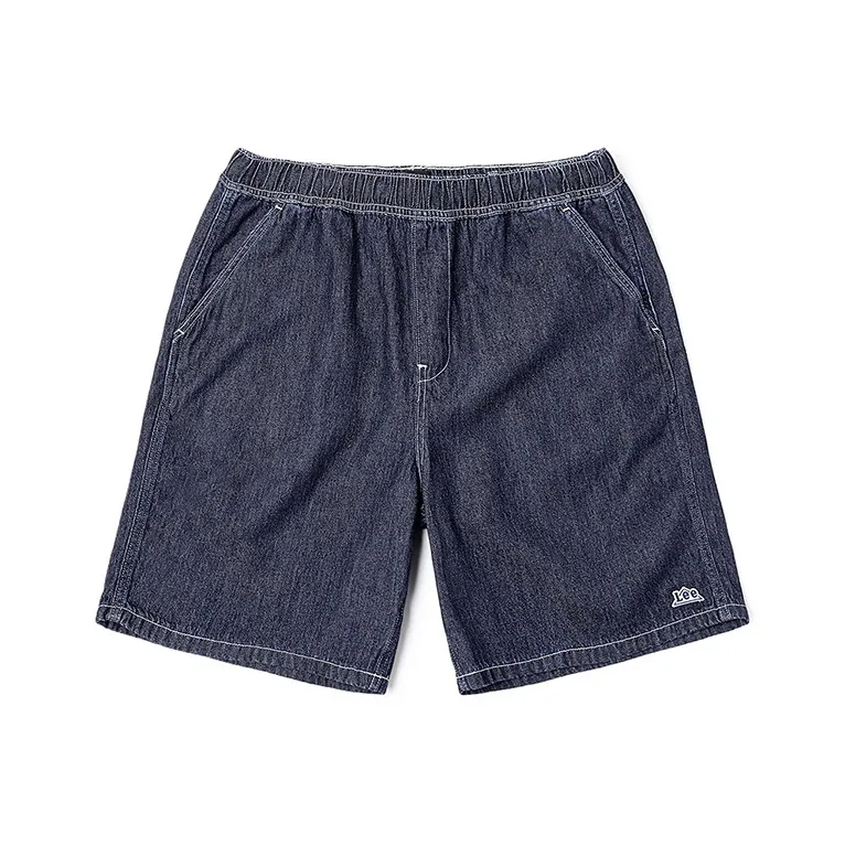 Lee совместный бренд модель Промытый Мужские Джинсовые шорты