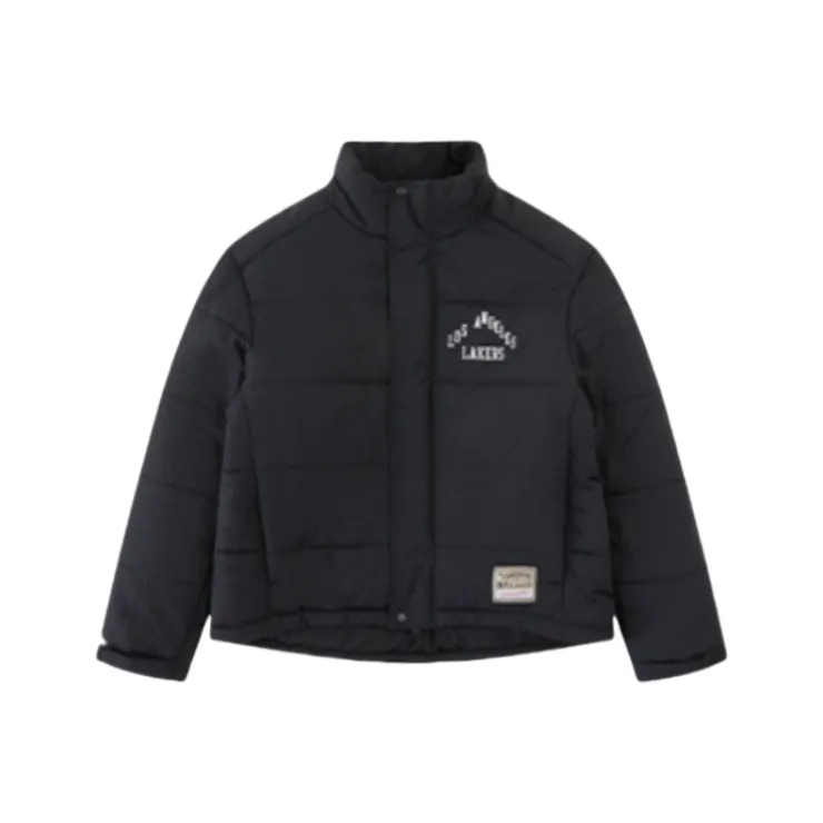 NBA x MITCHELL NESS Хлопковый пуховик Унисекс Черный