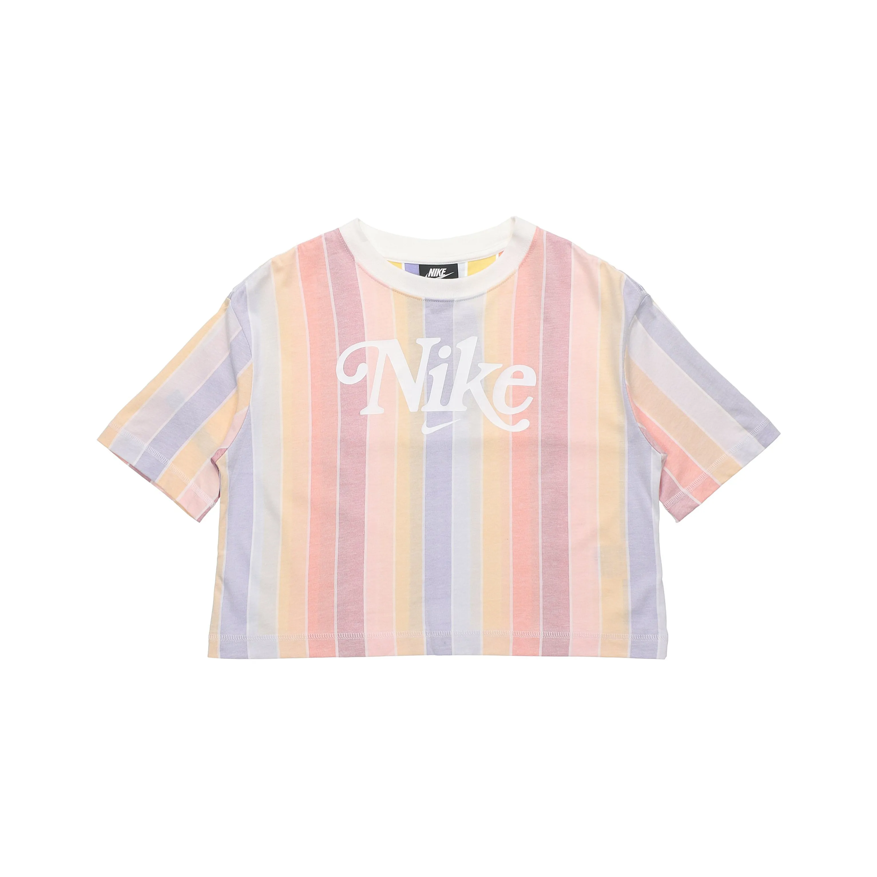 Nike T-Shirt Women's Stripes Multicolor