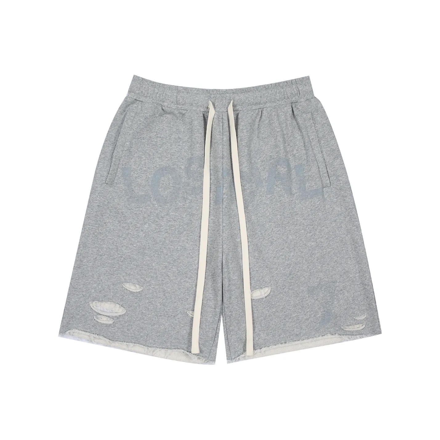 LOSTCTRL SS22 Loose Fit Shorts Unisex Gray