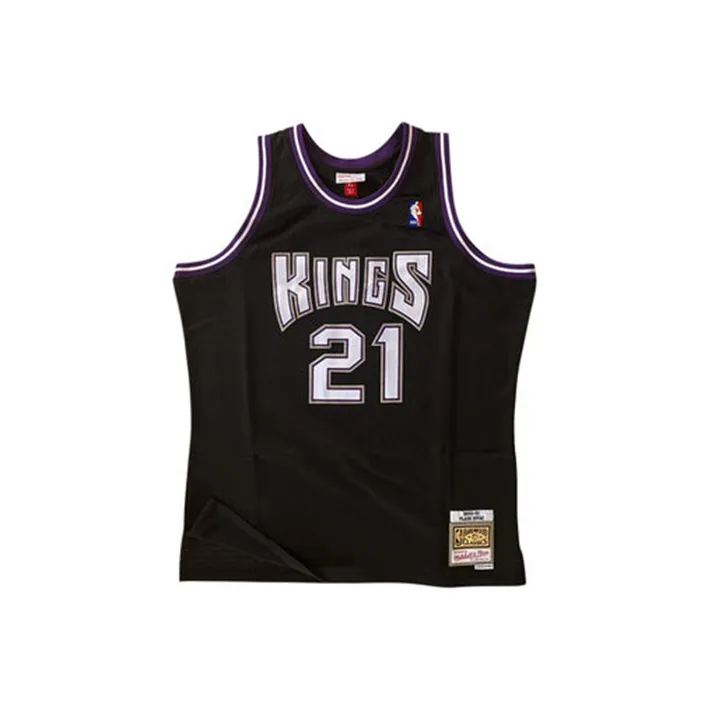 Mitchell Ness Черная Унисекс Баскетбольная Джерси