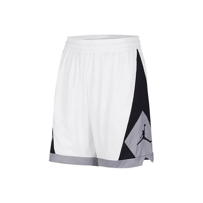 Jordan Jumpman Diamond Basketball Shorts Men's White
