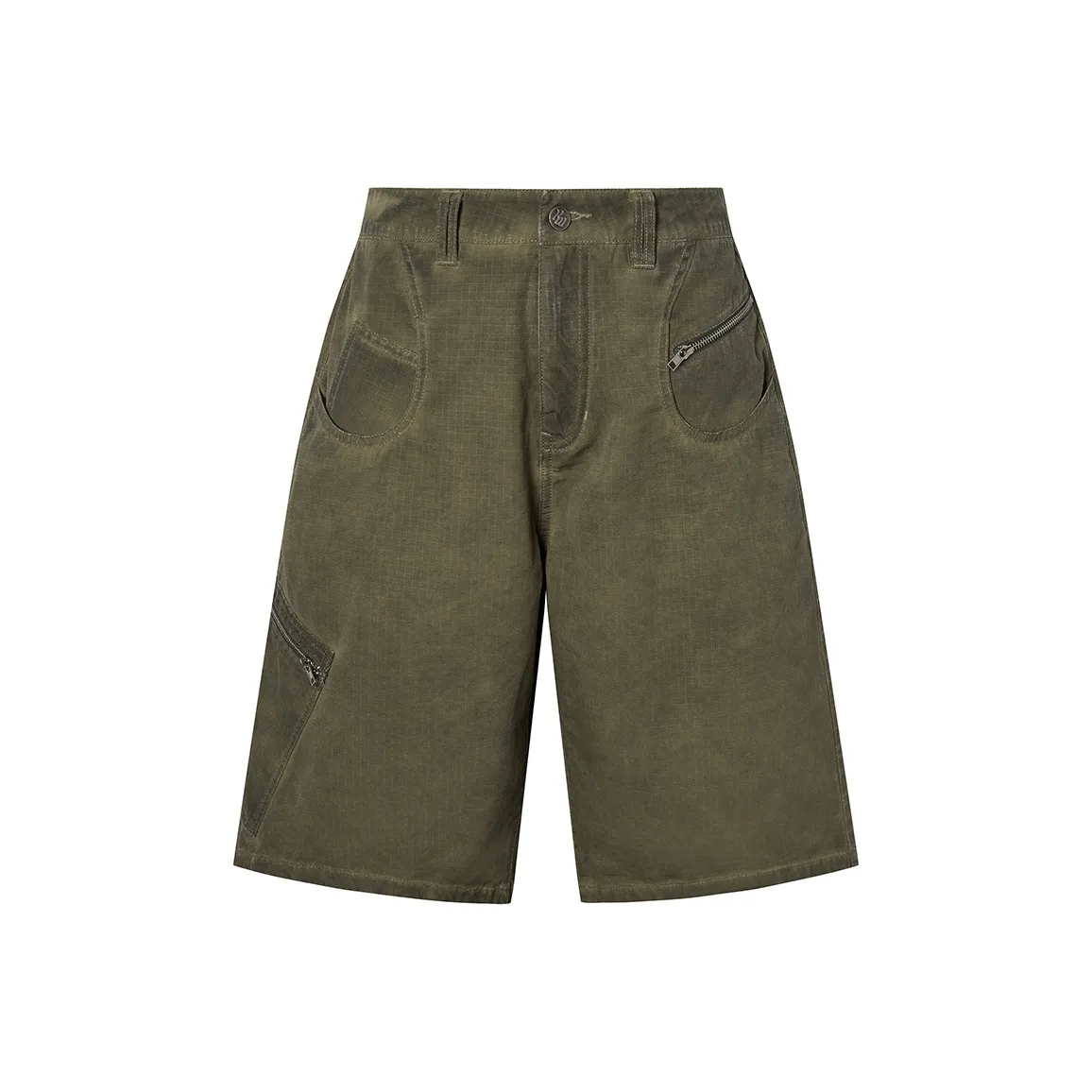 ROCAWEAR Повседневные шорты унисекс армейский зеленый